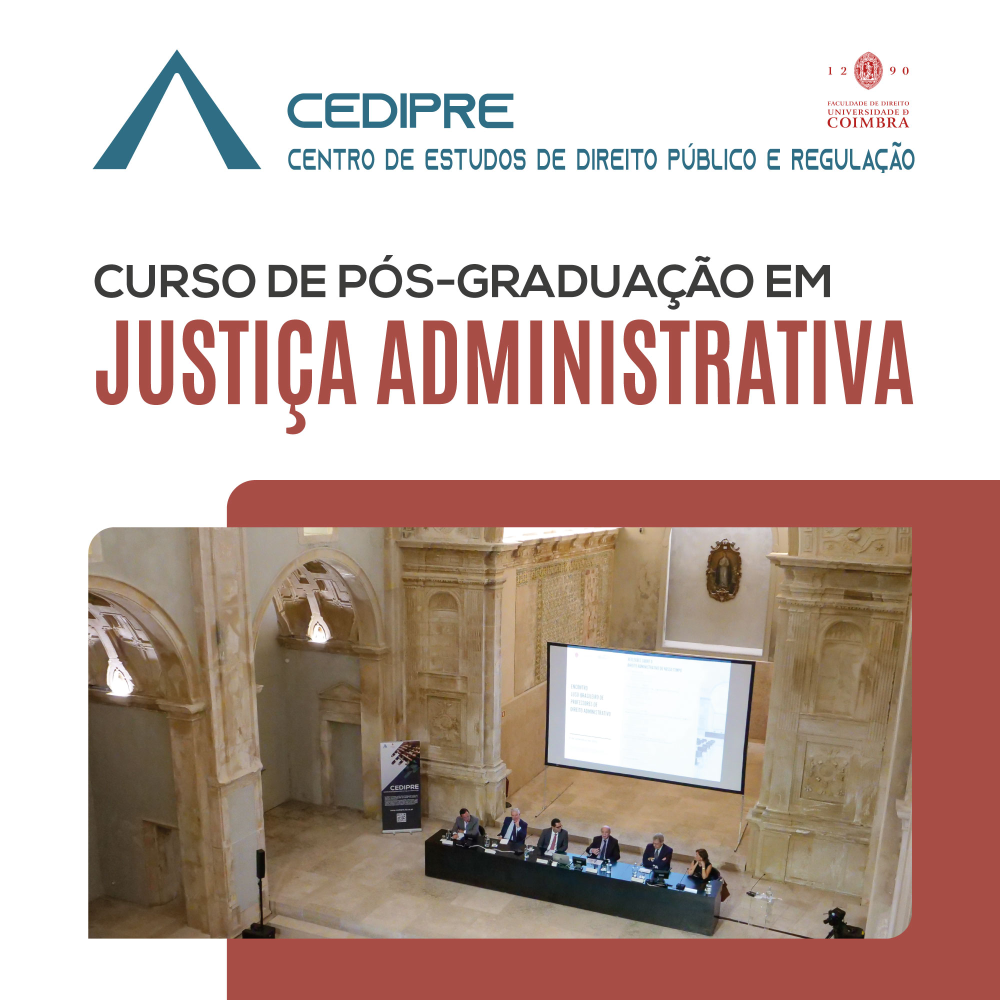 Curso de Pós-Graduação em Justiça Administrativa